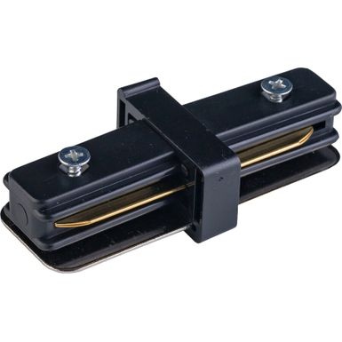 Łącznik prosty 2050 - czarny    Wymiary: - szerokość: 8 cm - głębokość: 3,5 cm - wysokość: 2 cm   Materiał:  - metal - tworzywo sztuczne  ...