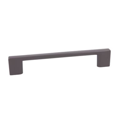 Uchwyt 2576 - Grafit MAT BHF / rozstaw 128 mm Wymiary: - długość: 150 mm - rozstaw otworów: 128 mm Materiał: metal Kolor pokrycia: grafit mat BHF(ciemny...