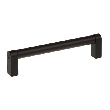 Uchwyt meblowy Z409 - czarny mat / rozstaw 128 mm Wymiary: - długość: 138 mm - rozstaw otworów: 128 mm Materiał: metal Kolor pokrycia: czarny mat Uchwyt...