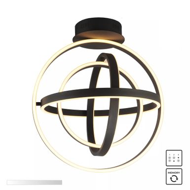 Lampa sufitowa TESS MX9203-4-3BD - czarny    Wymiary: - szerokość: 50 cm - głębokość: 50 cm - wysokość: 55 cm   Materiał: - metal - aluminium -...