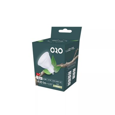 Żarówka ORO TOTO - biały / GU10 / 6.5 W / barwa neutralna    Żarówka ORO-GU10-TOTO-6,5W-DW   Kolor: biały   Źródło światła: - typ żarówki: GU10...