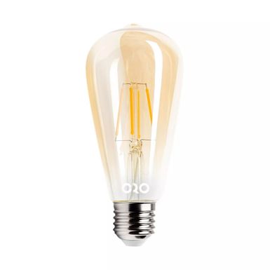 Żarówka ORO AMBER - bursztynowy / E27 / 1.3 W / barwa ciepła    Żarówka ORO-E27-ST64-FL-AMBER-1,3W-WW   Kolor: transparentny bursztynowy   Źródło...