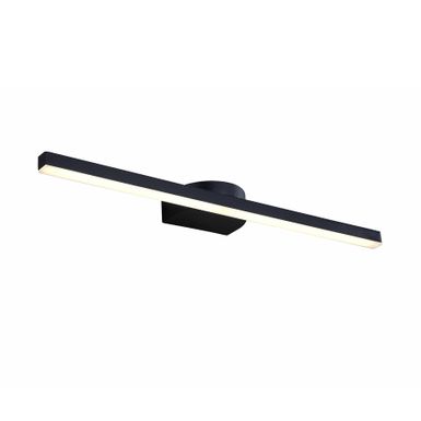 Kinkiet ARVI W89551-40BK - czarny   Wymiary: - szerokość: 40 cm - głębokość: 9 cm - wysokość: 4 cm   Materiał: metal   Kolor: czarny   Źródło...