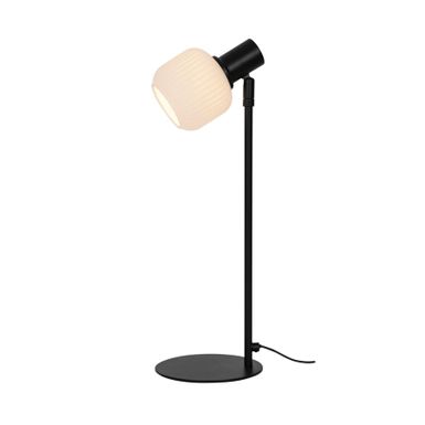 Lampa stołowa STEM R5021009A-1T - czarny     Wymiary: - szerokość: 15 cm - głębokość: 15 cm - wysokość: 47 cm   Materiał: - metal - szkło  ...