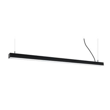 Lampa wisząca PINNE 150 - czarny / 3000 K   Wymiary: - szerokość: 150 cm - głębokość: 6 cm - wysokość: 150 cm   Waga: 3,95 kg   Materiał: aluminium...