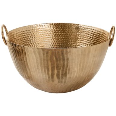 Misa dekoracyjna ORIENT 40 - złoty   Wymiary: - szerokość: 40 cm - głębokość: 40 cm - wysokość: 25 cm   Materiał: stop metalu i aluminium   Kolor:...