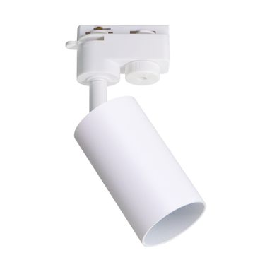 Reflektor szynowy TUBE TLS001-WH - biały     Wymiary: - szerokość: 9 cm - głębokość: 5,5 cm - wysokość: 18,5 cm   Materiał: - aluminium - metal  ...