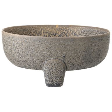 Wymiary: - szerokość: 15 cm - głębokość: 11,5 cm - wysokość: 7 cm Materiał: kamionka Kolor: szary 