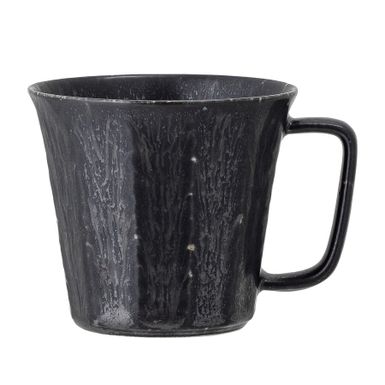 Japoński kubek porcelanowy, który jest bardzo lekki i gładki. Kolor mieni się w odcieniach czerni. Wymiary: - średnica: 9,5 cm - wysokość: 8,5 cm -...