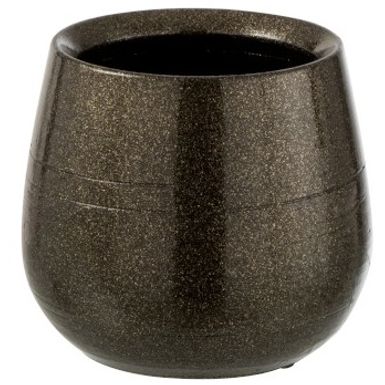 Doniczka ceramiczna zielona 14cm