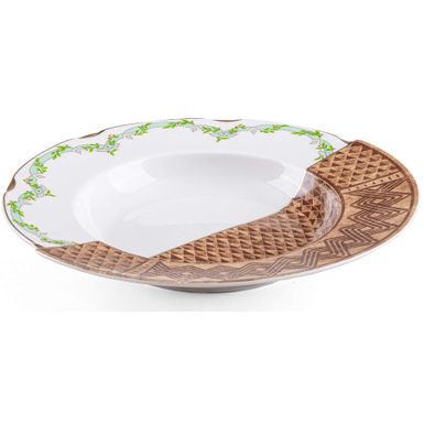 Talerz głęboki porcelanowy Ø25cm biały