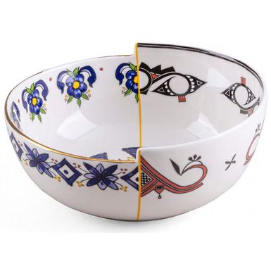 Miska porcelanowa glamour kolorowa Ø15x7 cm