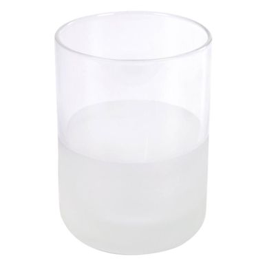 Szklanka 250 ml transparentna - biała