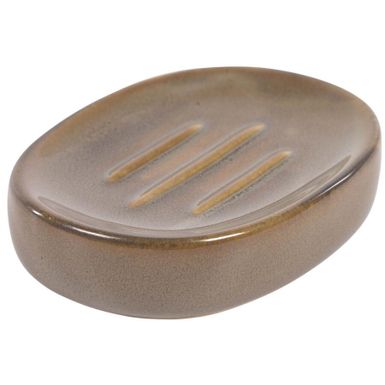 Wymiary: - szerokość: 10,6 cm - głębokość: 8 cm - wysokość: 2,4 cm   Materiał: - ceramika  
