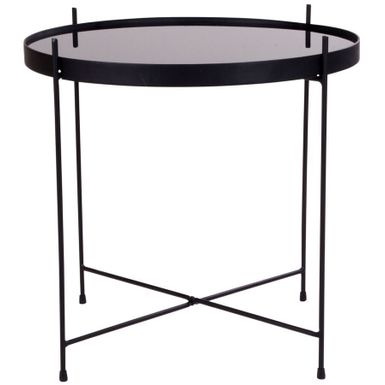 Wymiary: - średnica: 48 cm - wysokość: 48 cm Materiał: - stal - szkło Waga: 4,6 kg