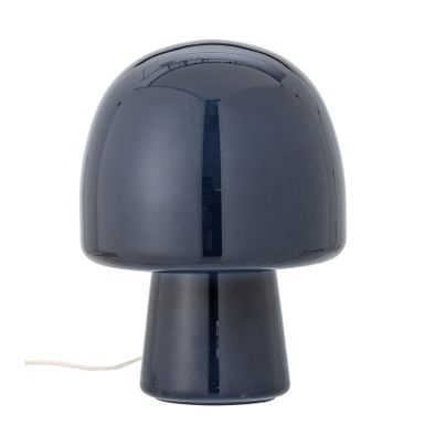 Lampa stołowa szklana PADDY - granatowy    Lampa stołowa Paddy wykonana jest z ciemnoniebieskiego szkła i ma uroczy kształt, który doda elegancji i...