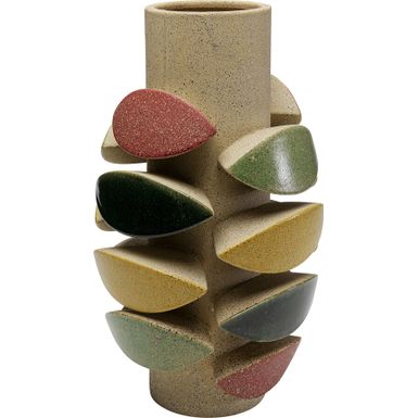 Wymiary: - średnica: 23,2 cm - wysokość: 40,5 cm Materiał: kamionka