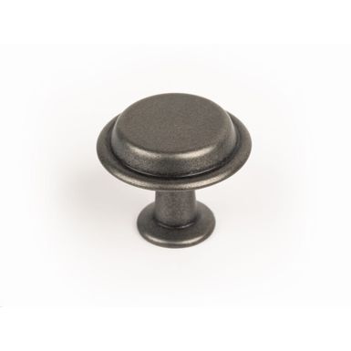 Gałka LAND 0494 - ołowiany / fi 40 mm Wymiary: - średnica: 40 mm - wysokość: 33.1 mm Materiał: metal Kolor pokrycia: ołowiany