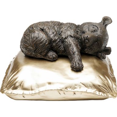 Figurka dekoracyjna SLEEPING KOALA - brązowy/złoty    Wymiary: - szerokość: 35 cm - głębokość: 35 cm - wysokość: 20 cm   Waga: 3,5 kg   Materiał:...