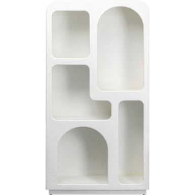 Wymiary: - szerokość: 90 cm - głębokość: 38 cm - wysokość: 180 cm Materiał:  - drewno mango lakierowane - płyta MDF lakierowana