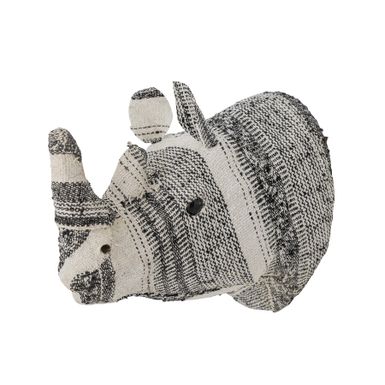 Dekoracja ścienna nosorożec Berte z papier mâché ma dwóch przyjaciół: słonia Todi i żyrafę Silje. Wszyscy trzej przyjaciele mają pasujący szary...
