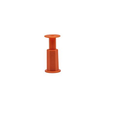 Regulowane mocowania dystansowe typu SPACE-PLUG   Do szczelin: 45-80mm Kolor: pomarańczowy Materiał: plastik   SPACE- PLUG Oryginalne pomarańczowe dystanse...