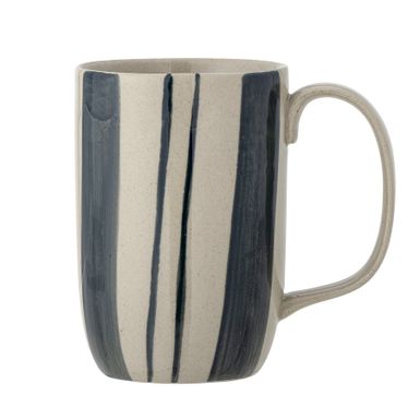 Kubek z uchwytem ALLIUM 450 ml - niebieski    Kubek Allium firmy Creative Collection to piękny kubek z uchwytem wykonanym z kamionki. Kubek ma...