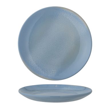 Talerz ceramiczny SAFIE 15 - niebieski    Talerz Safie firmy Bloomingville jest wykonany z kamionki w kolorze niebieskim. Kolorowy talerz ożywia wystrój i...