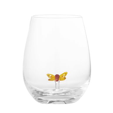 Szklanka MISA Butterfly 560 ml - przezroczysty    Szklanka Misa firmy Bloomingville, dzięki zaskakująco uroczemu wzornictwu, przynosi radość i...