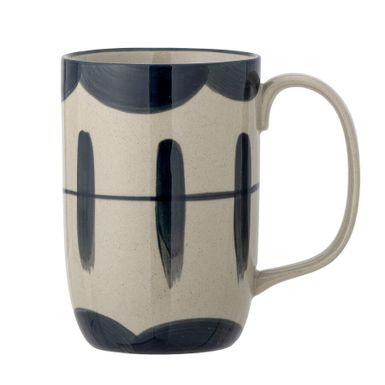Kubek z uchwytem ALLIUM 450 ml - niebieski    Kubek Allium firmy Creative Collection to piękny kubek z uchwytem wykonanym z kamionki. Kubek ma...