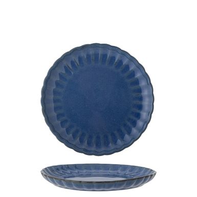 Talerz ceramiczny LATINA 20 - granatowy    Latina marki Bloomingville to piękny i elegancki talerz wykonany z kamionki. Jest idealny zarówno do codziennego...