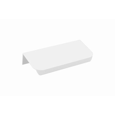 Uchwyt listwowy 3808 Biały Półmat / rozstaw 64 mm Wymiary: - długość: 84 mm - głębokość 37 mm - rozstaw otworów: 64 mm Materiał: profil aluminiowy...