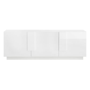 Komoda JUPITER to niska, elegancka bryła o minimalistycznym designie, który doskonale wpisuje się w nowoczesne wnętrza. Gładkie fronty pokryte lakierem w...