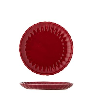Talerz ceramiczny LATINA 20 - czerwony    Latina marki Bloomingville to piękny i elegancki talerz wykonany z kamionki. Jest idealny zarówno do codziennego...