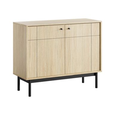 Komoda 2-drzwiowa Pandi to wyjątkowa propozycja dla tych, którzy szukają funkcjonalnego, a jednocześnie efektownego mebla o przytulnym, naturalnym...