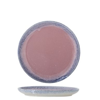 Talerz ceramiczny PAULA 20 - różowy    Talerz Paula marki Bloomingville jest wykonany z kamionki i szkliwiony w pięknych odcieniach. Charakter szkliwa...