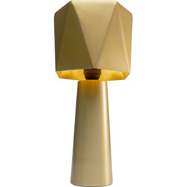 Lampa stołowa MARTHA 38 - złoty    Matowa złota lampa stołowa Martha łączy nowoczesny design z luksusową elegancją. Jej ciepły, wyrafinowany wygląd...