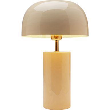 Lampa stołowa LOUNGY 38 - beżowy   Wymiary: - szerokość: 25 cm - głębokość: 25 cm - wysokość: 38 cm - długość kabla: 200 cm   Waga: 1,75 kg  ...