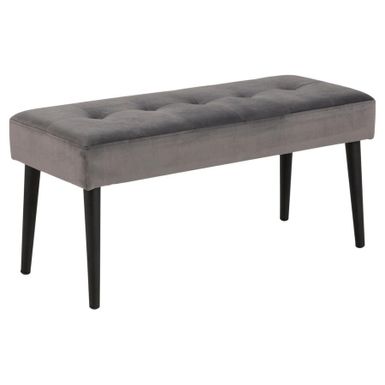 Wymiary: - szerokość: 95 cm - głębokość: 38 cm - wysokość: 45 cm - wysokość nogi: 32 cm   Materiał: - tkanina Vic 28 - wypełnienie z pianki...