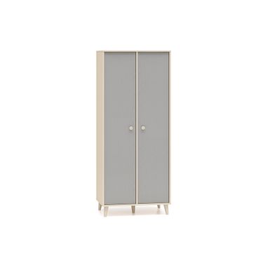 Wymiary:  - szerokość: 80 cm - głębokość: 51 cm - wysokość: 190 cm - wysokość nóżki: 12 cm   Materiał:  - płyta laminowana 16 mm  - obrzeże...
