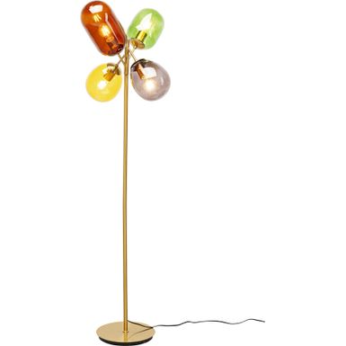Lampa podłogowa BALLOON DANCE - wielokolorowy Wymiary: - szerokość: 48 cm - głębokość: 48 cm - wysokość: 160 cm Materiał: - szkło - stal Informacje...