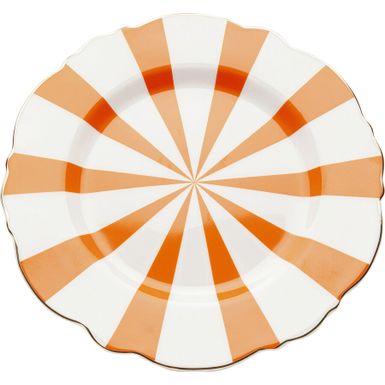 Talerz Harlequin pomarańczowy Ø22cm