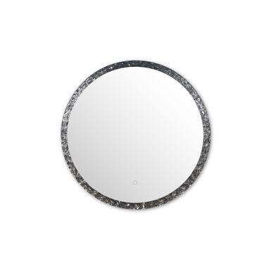 Lustro okrągłe z oświetleniem LED D2309 - transparentny Wymiary: - średnica: 60 cm  - głębokość: 2 cm Materiał:  - tworzywo - szkło...