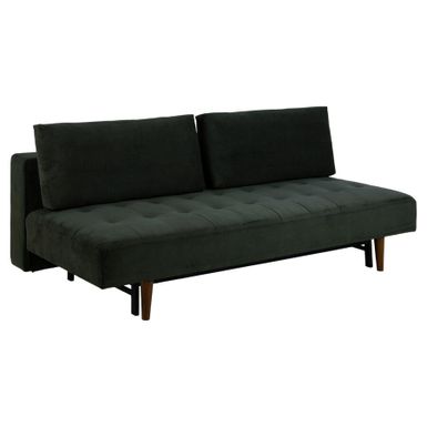 Sofa BLAIN to doskonały wybór dla osób ceniących stylowe meble o nowoczesnym charakterze. Nogi wykonano z lakierowanego na czarno drewna kauczukowego, a...