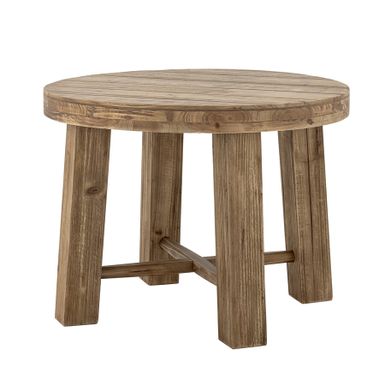 Stolik kawowy Emmett marki Creative Collection wykonany jest z płyty MDF i drewna sosnowego o szlifowanej powierzchni i wyrazistej fakturze drewna. Kształt...