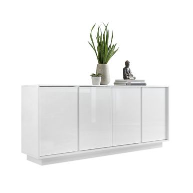 Komoda ICE biała 4-drzwiowa to wyjątkowy mebel o oryginalnym włoskim designie, wyróżniający się niezwykle eleganckim wykończeniem w wysokim połysku....