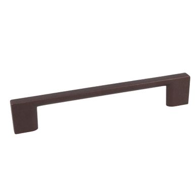 Uchwyt 2576/128 brązowy mat Schwinn   Wymiary: - długość: 150 mm - rozstaw otworów: 128 mm   Materiał: metal   Kolor pokrycia: brązowy mat   Uchwyt...