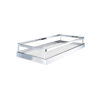 Wymiary: - szerokość kosza: 228 mm - głębokość kosza: 470 mm - wysokość kosza: 75 mm Kolor relingu: chrom Kolor dna kosza: biały Kosz ARENA Style jest...