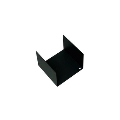 Wymiary: - szerokość: 107,5 mm - głębokość: 111 mm - wysokość: 43 mm Materiał: metal lakierowany Kolor: grafit Podziałka do tacki prostokątnej z...