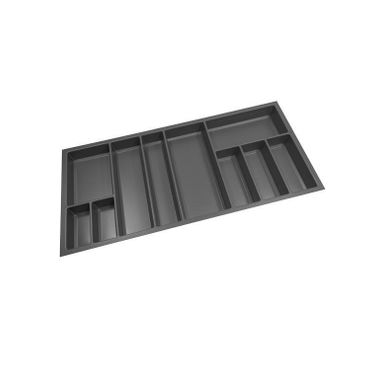 Wymiary: - szerokość: 940 mm - głębokość: 490 mm - wysokość: 55 mm Materiał: tworzywo sztuczne; matowe, delikatnie ziarniste Kolor: antracyt Sposób...